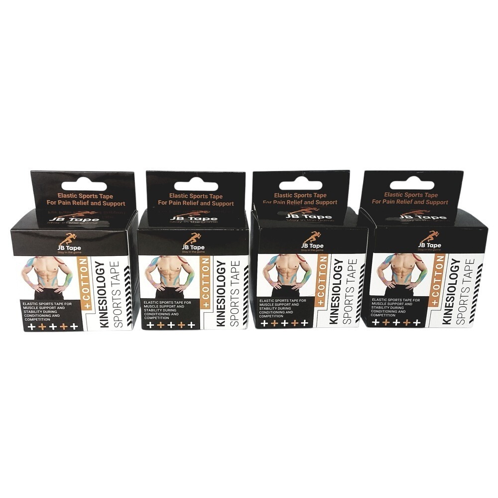 JB‎ Tape Kinesiology Sports Tape - Elastic, Cotton, Pain Relief, Support